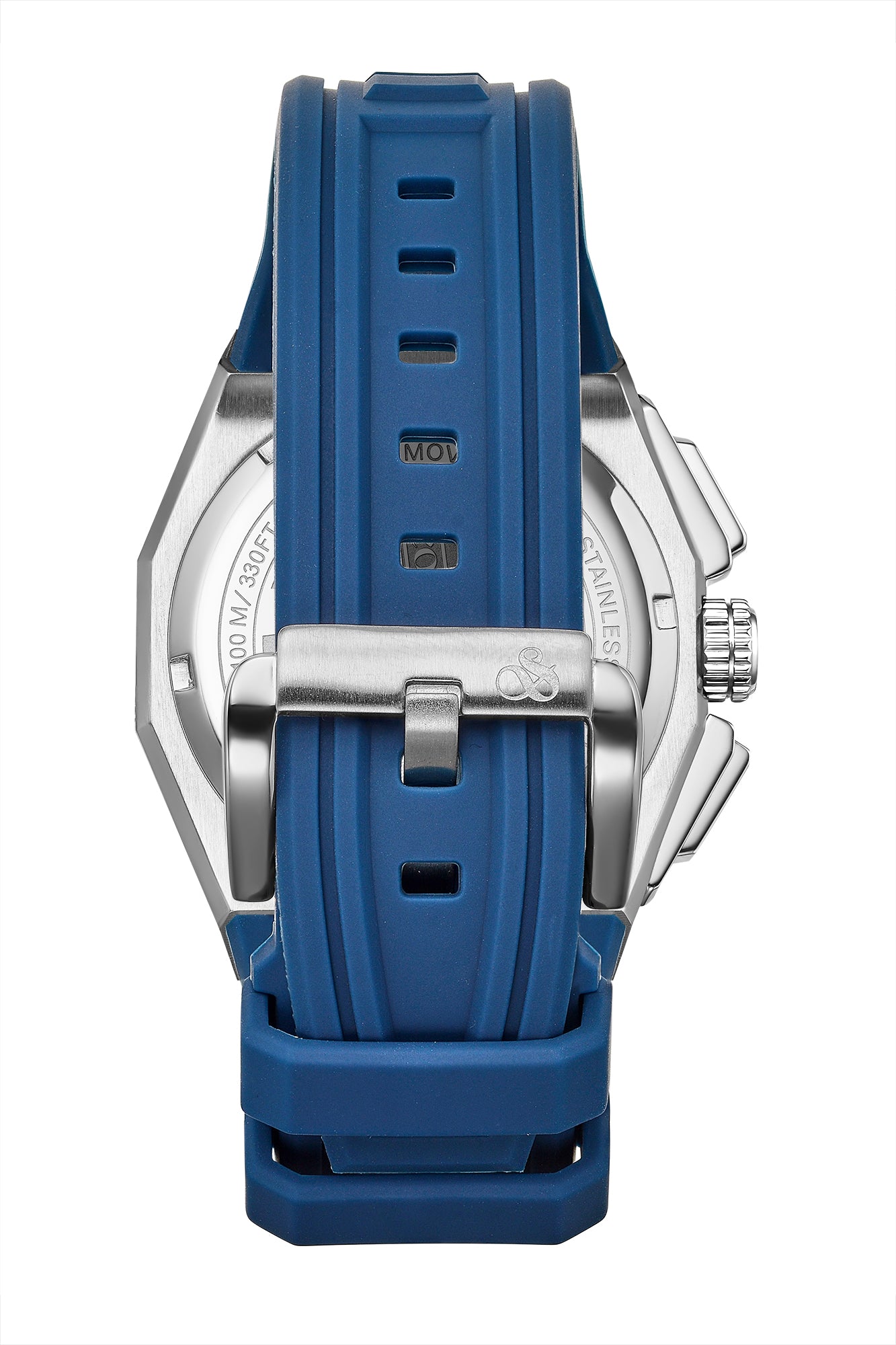 SSM.100A - Heren horloge - Blauw chronograaf