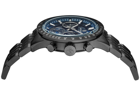 Zij aanzicht heren horloge Scotch & Soda