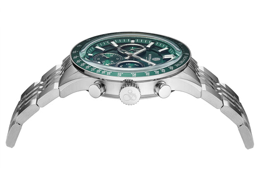 Zij aanzicht heren horloge Scotch & Soda
