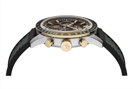 Zij aanzicht heren horloge Scotch & Soda