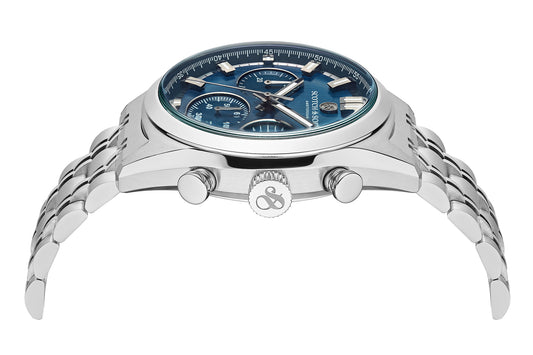Zij aanzicht heren horloge Scotch & Soda