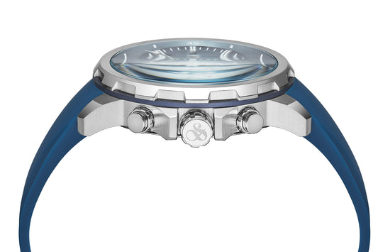 Zij aanzicht heren horloge Scotch & Soda
