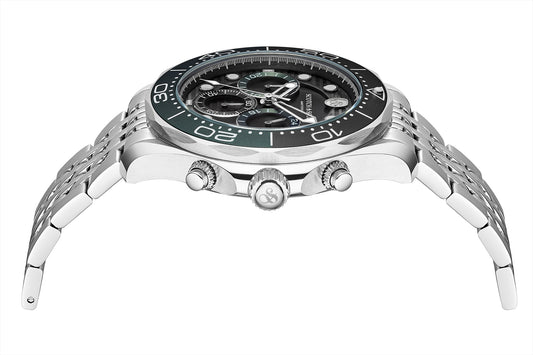 Zij aanzicht heren horloge Scotch & Soda