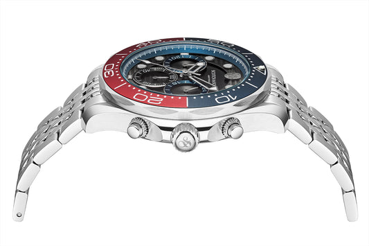 Zij aanzicht heren horloge Scotch & Soda