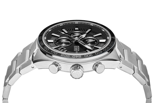 Zij aanzicht heren horloge Scotch & Soda