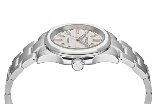 Zij aanzicht heren horloge Scotch & Soda