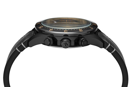 Zij aanzicht heren horloge Scotch & Soda