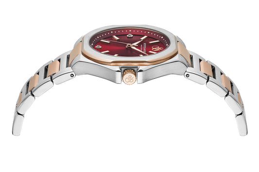 Zij aanzicht dames horloge Scotch & Soda