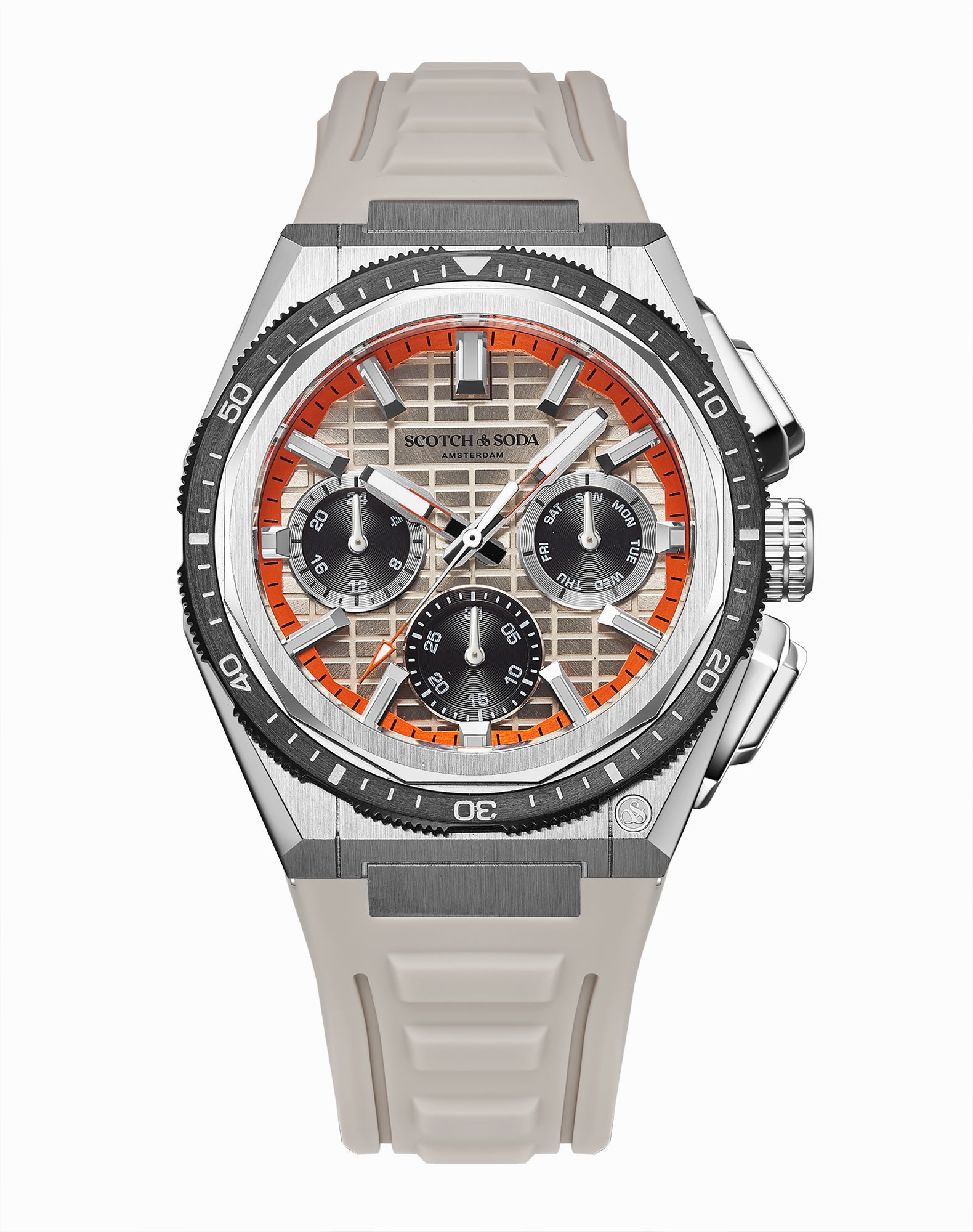 Vooraanzicht heren horloge Scotch & Soda
