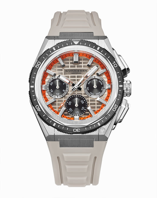 Vooraanzicht heren horloge Scotch & Soda