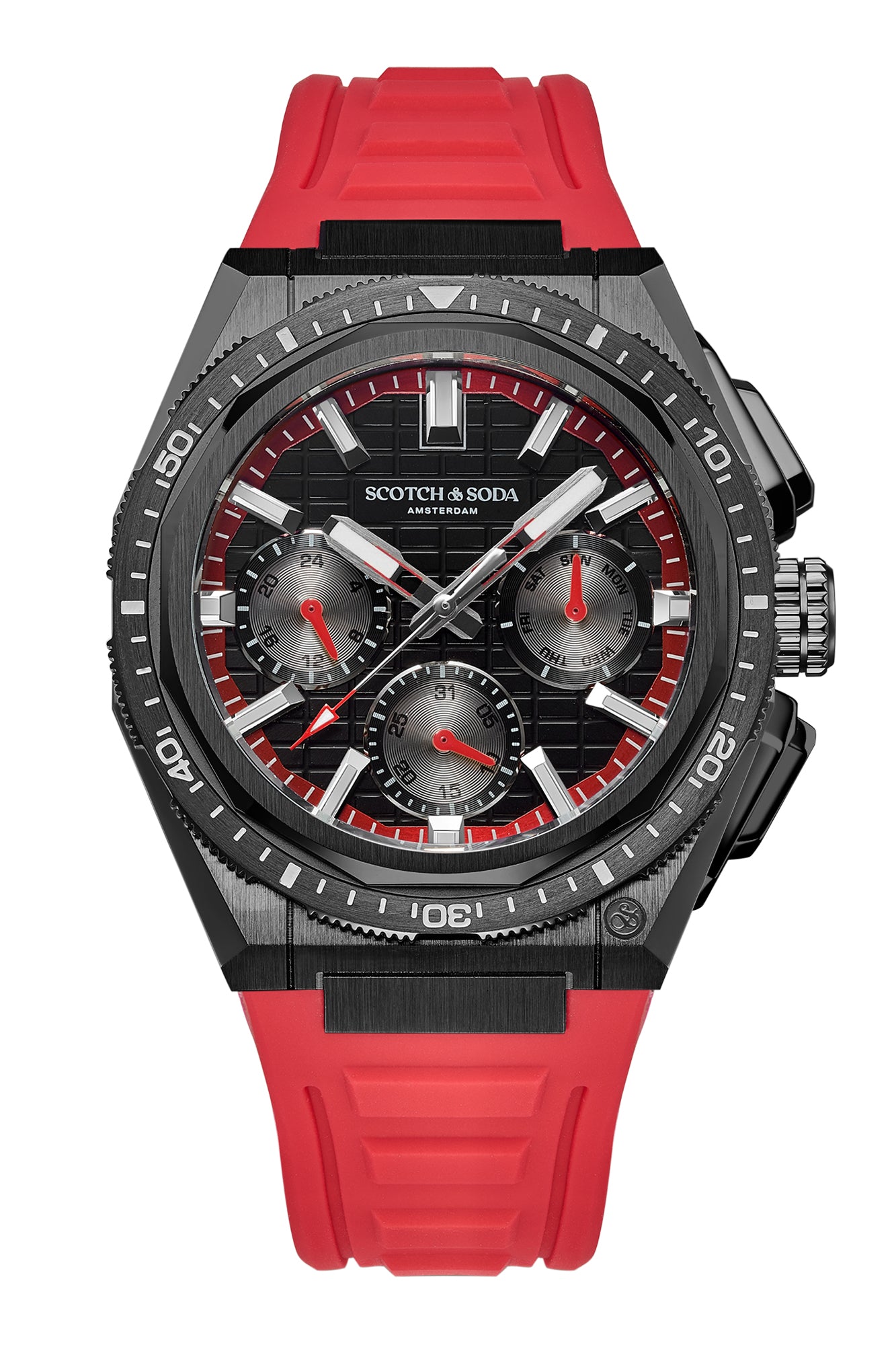 Vooraanzicht heren horloge Scotch & Soda