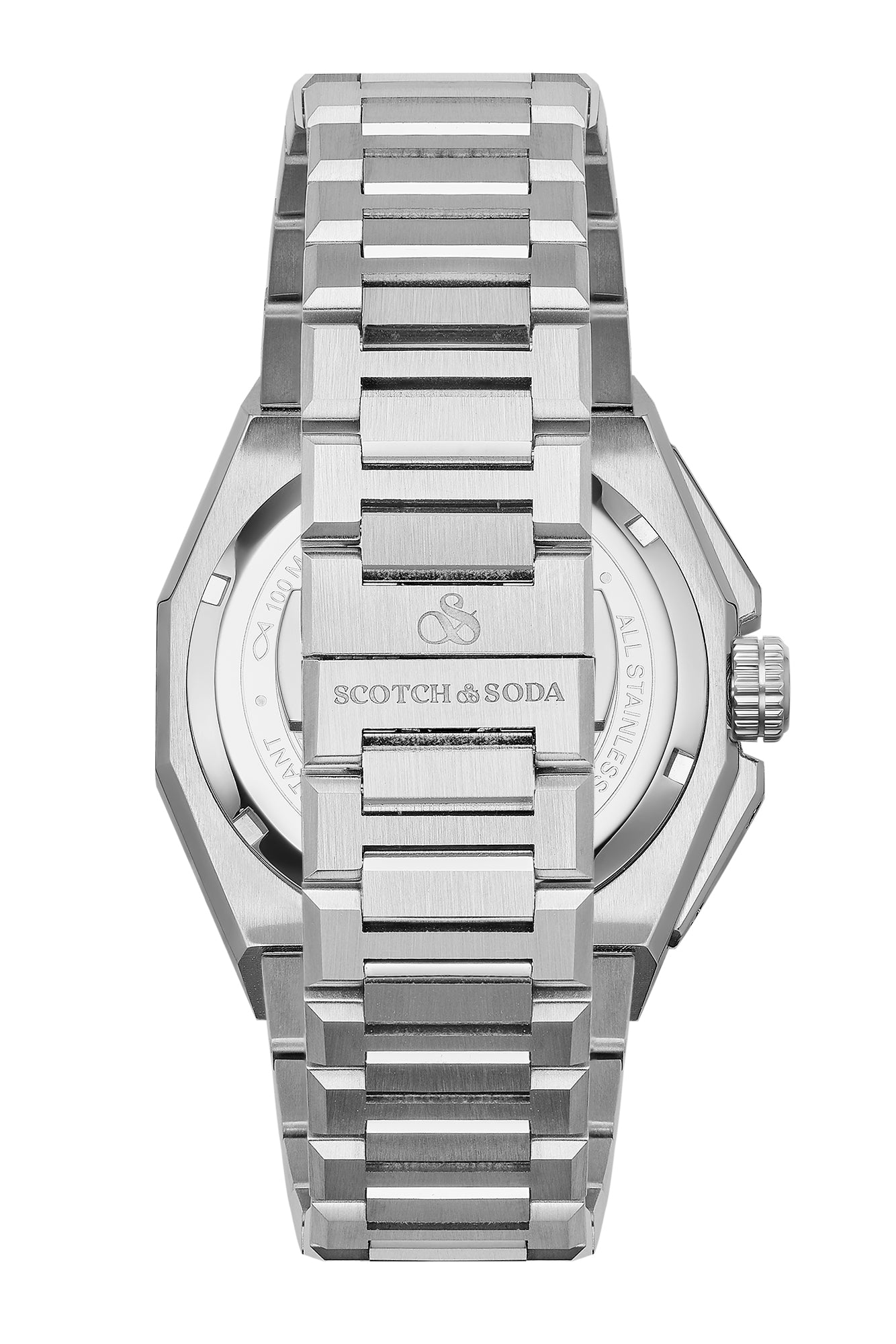 Achter aanzicht heren horloge Scotch & Soda