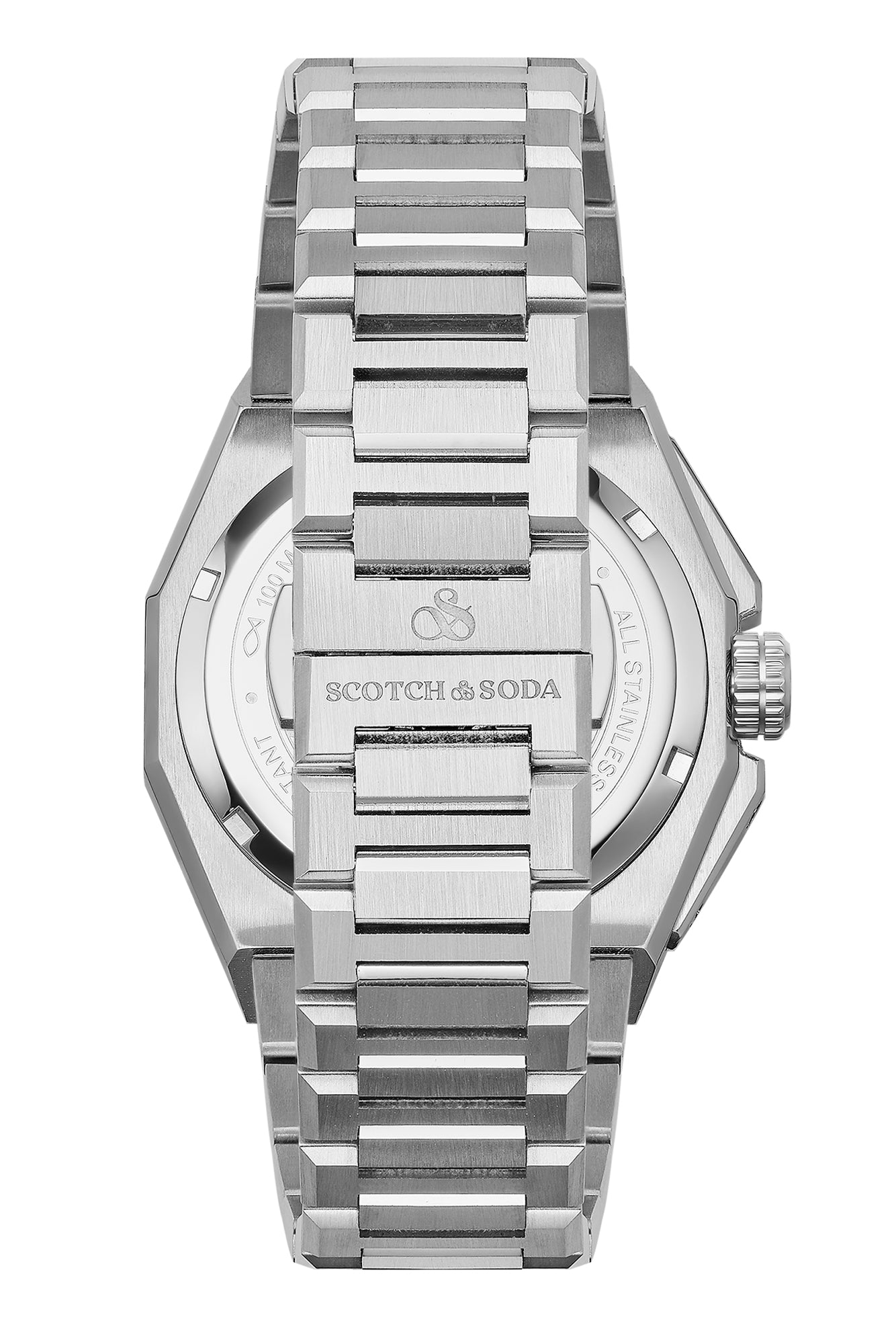 achter aanzicht heren horloge Scotch & Soda