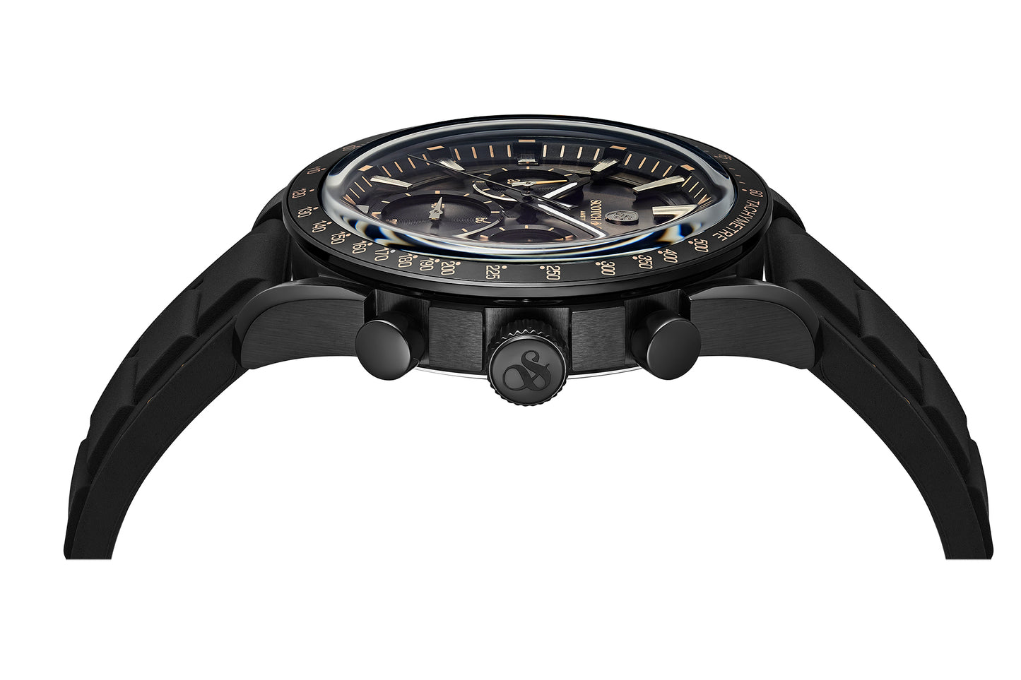 zij aanzicht heren horloge Scotch & Soda