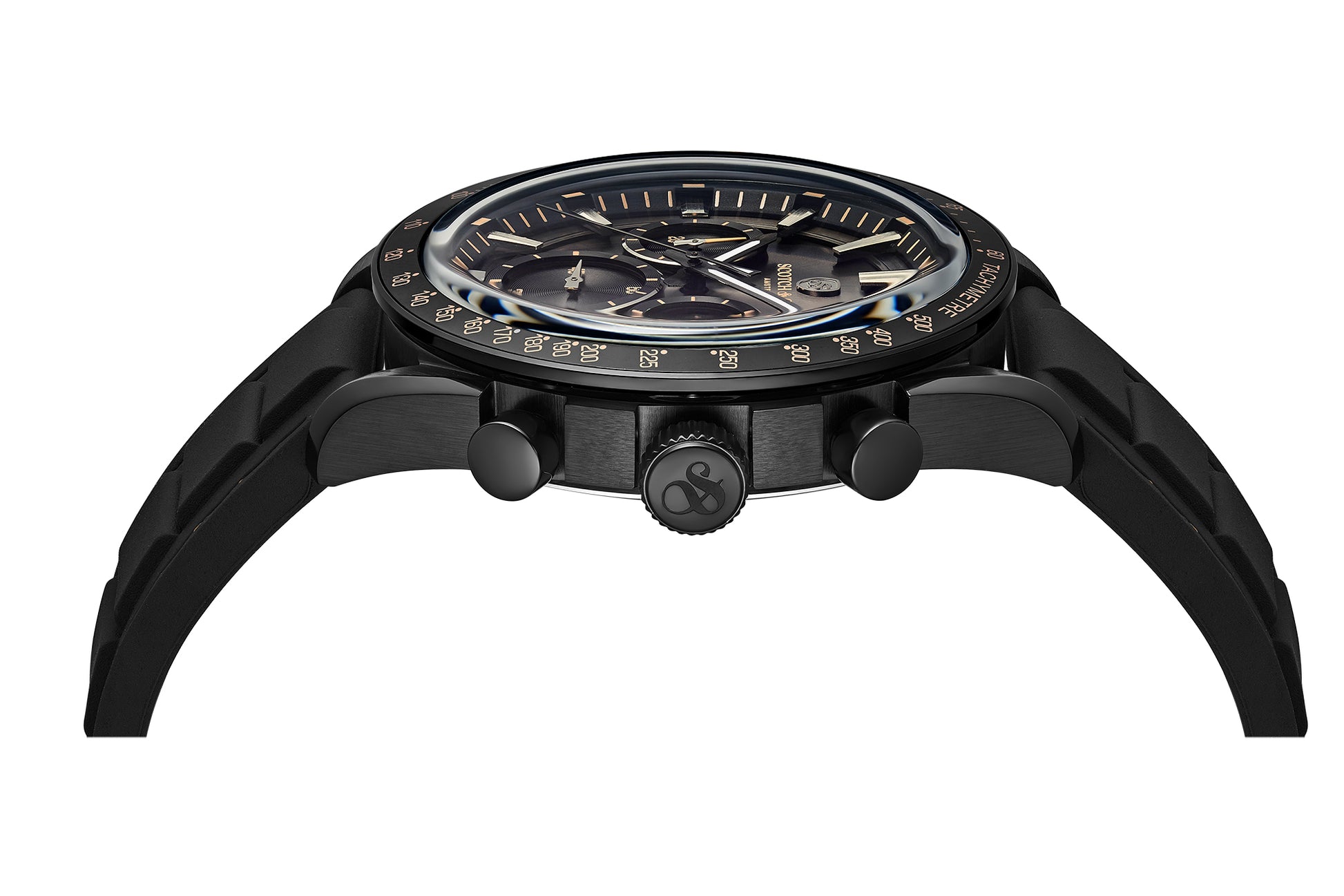 zij aanzicht heren horloge Scotch & Soda