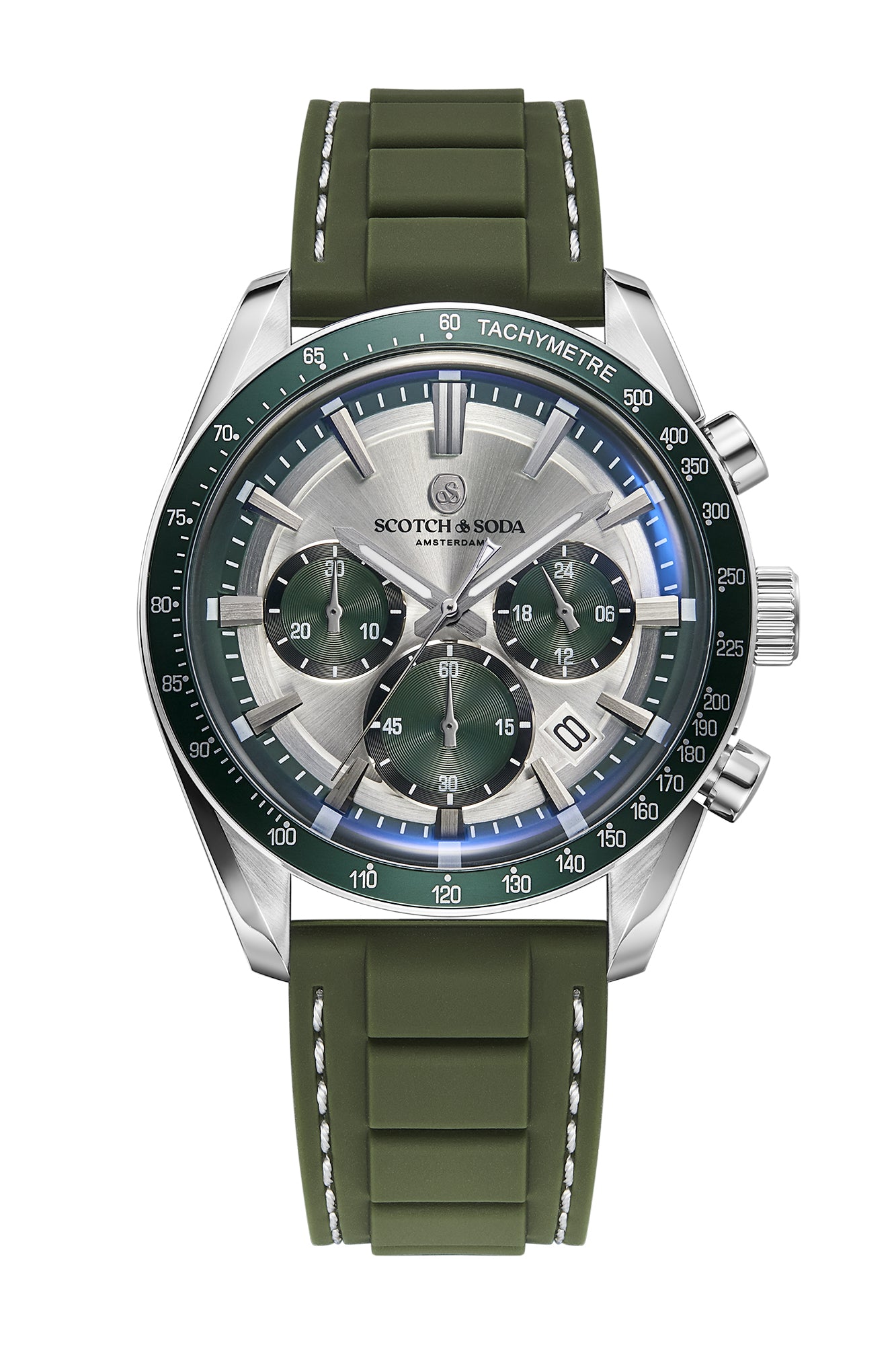 Voor aanzicht heren horloge Scotch & Soda