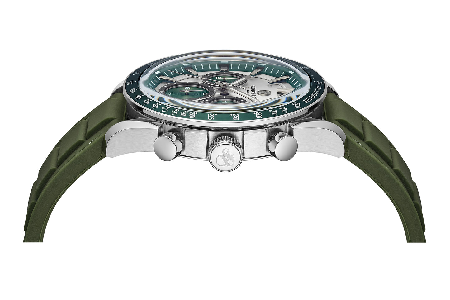 Zij aanzicht heren horloge Scotch & Soda