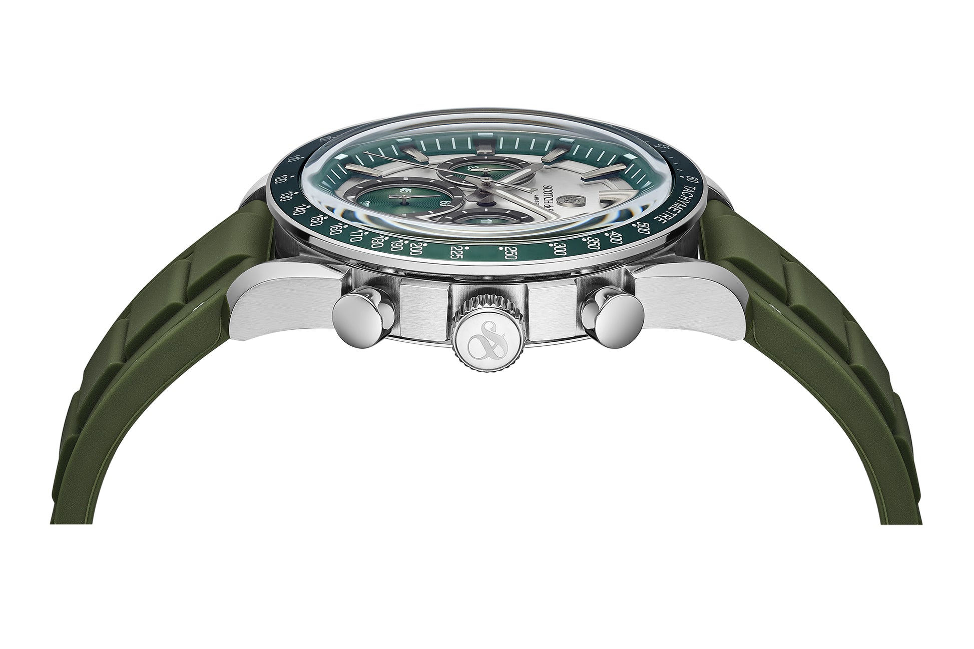 Zij aanzicht heren horloge Scotch & Soda