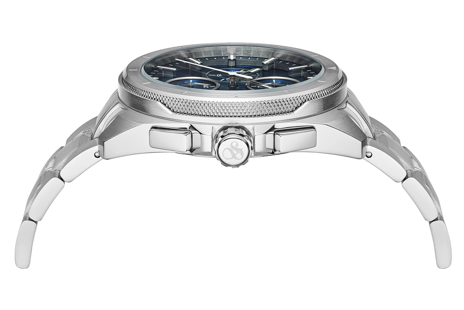 Zij aanzicht heren horloge Scotch & Soda