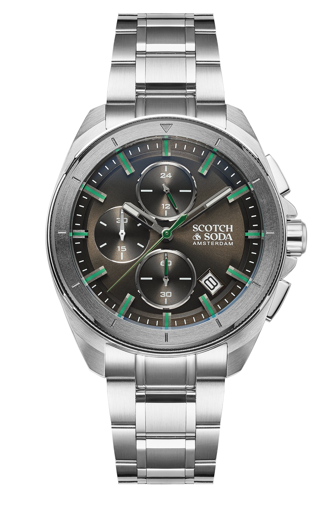 Voor aanzicht heren horloge Scotch & Soda