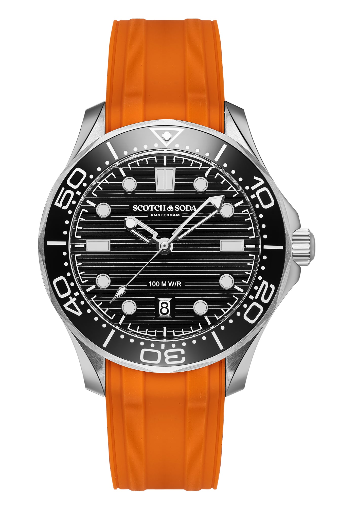 Voor aanzicht heren horloge Scotch & Soda
