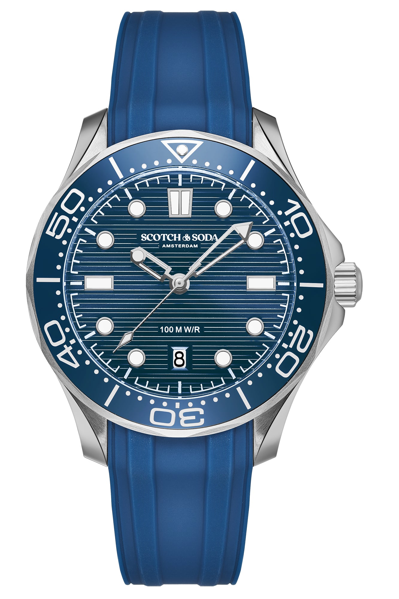 Voor aanzicht heren horloge Scotch & Soda