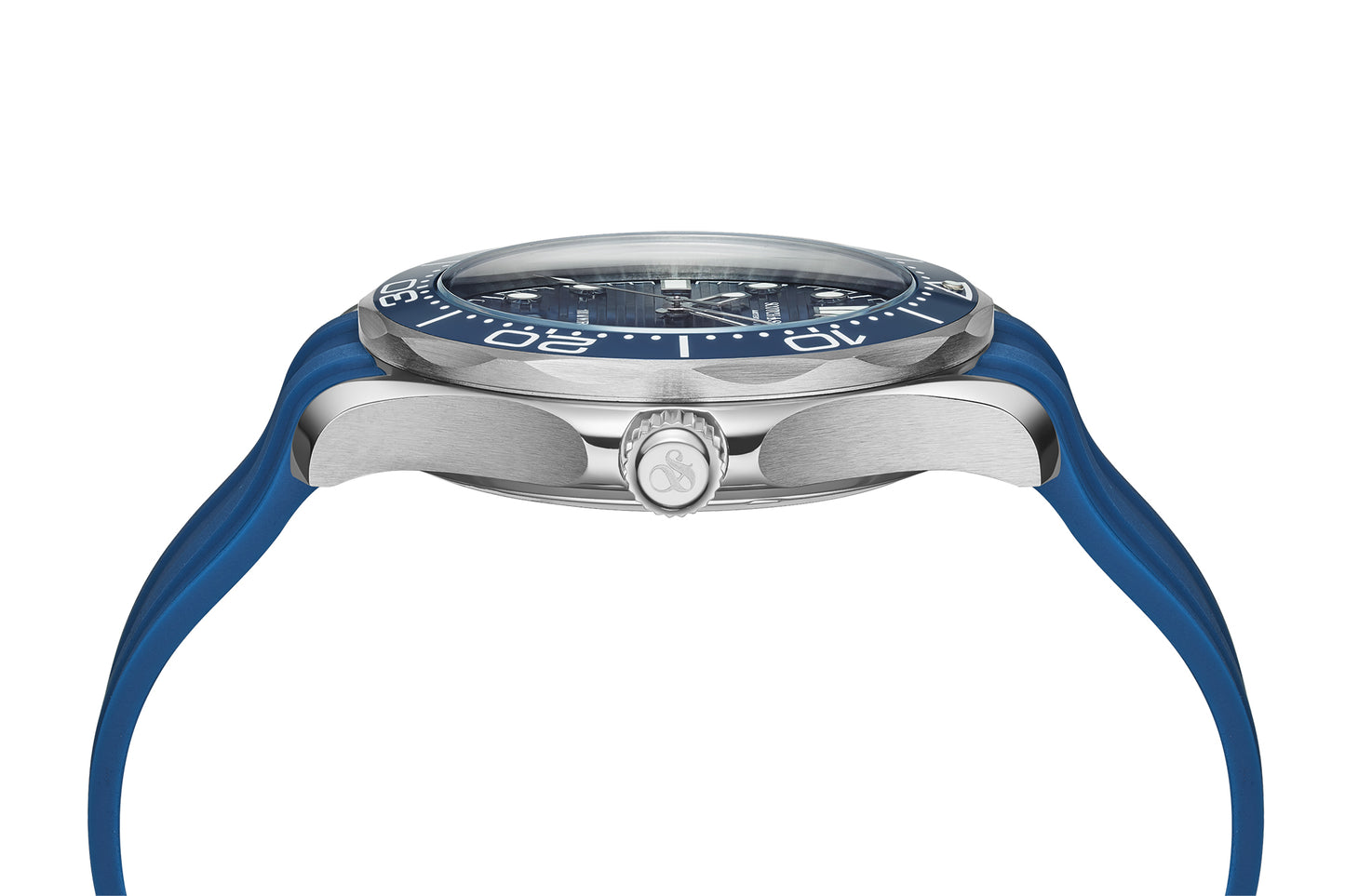 Zij aanzicht heren horloge Scotch & Soda