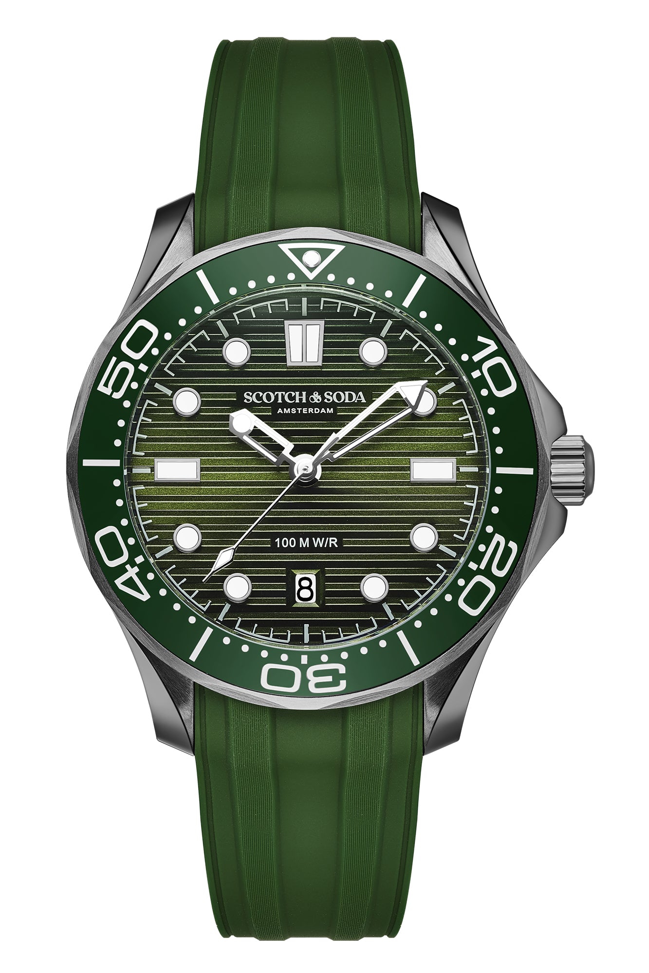 Voor aanzicht heren horloge Scotch & Soda