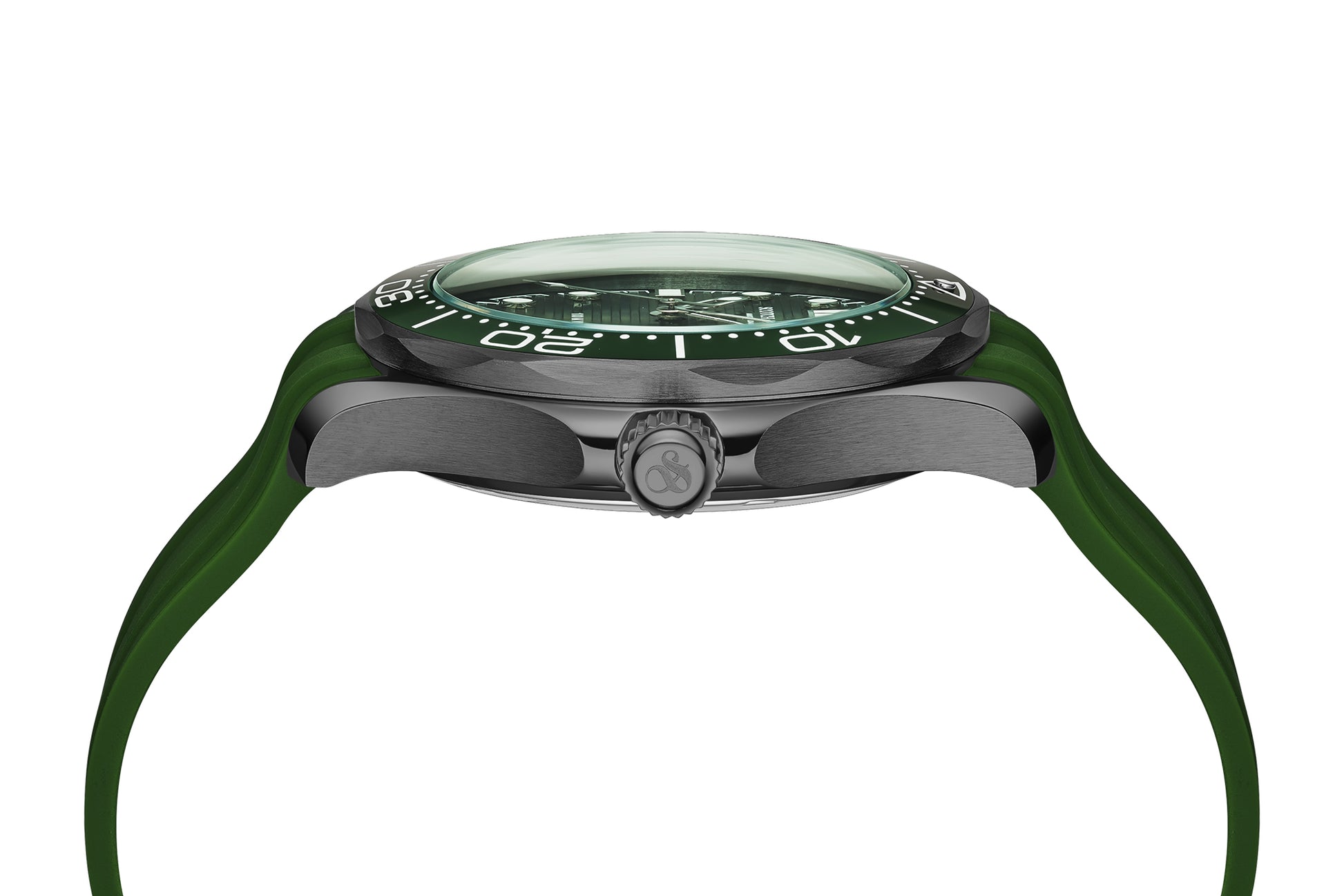 Zij aanzicht heren horloge Scotch & Soda