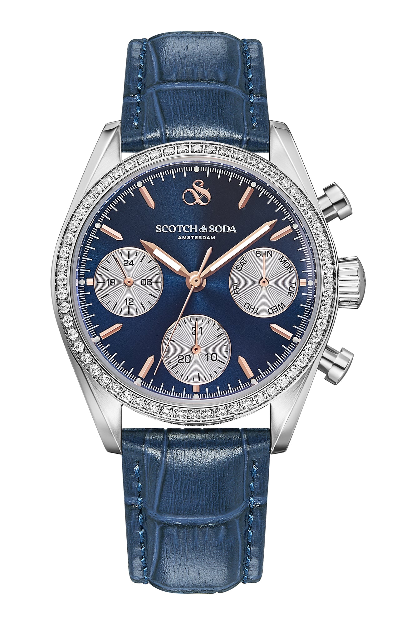 Voor aanzicht dames horloge Scotch & Soda