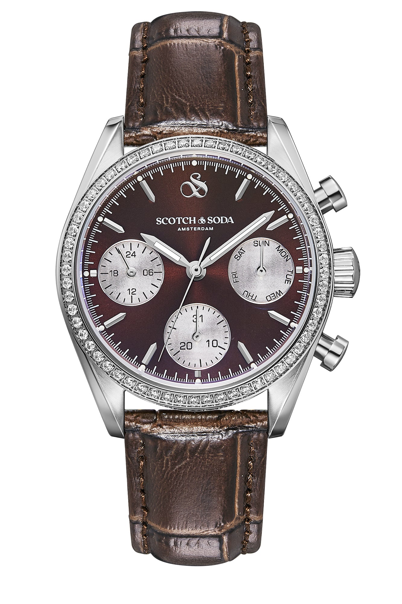 Voor aanzicht dames horloge Scotch & Soda