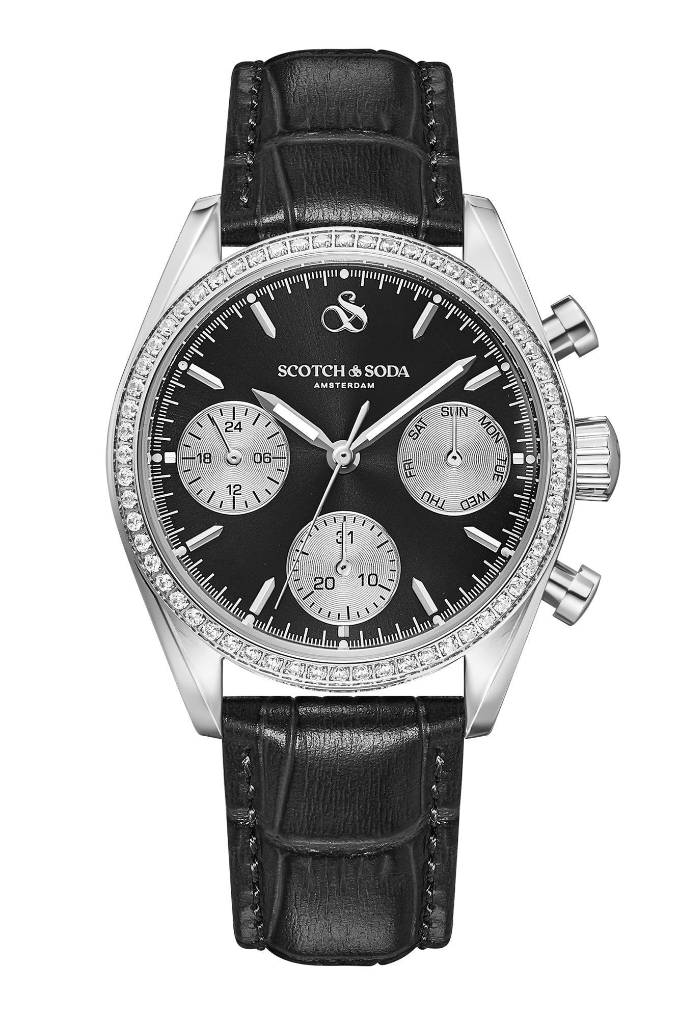 Voor aanzicht dames horloge Scotch & Soda