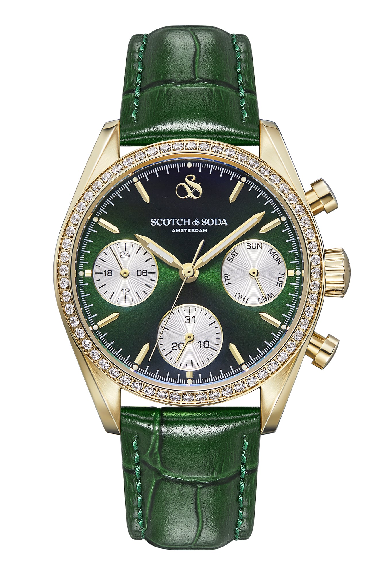 Voor aanzicht dames horloge Scotch & Soda