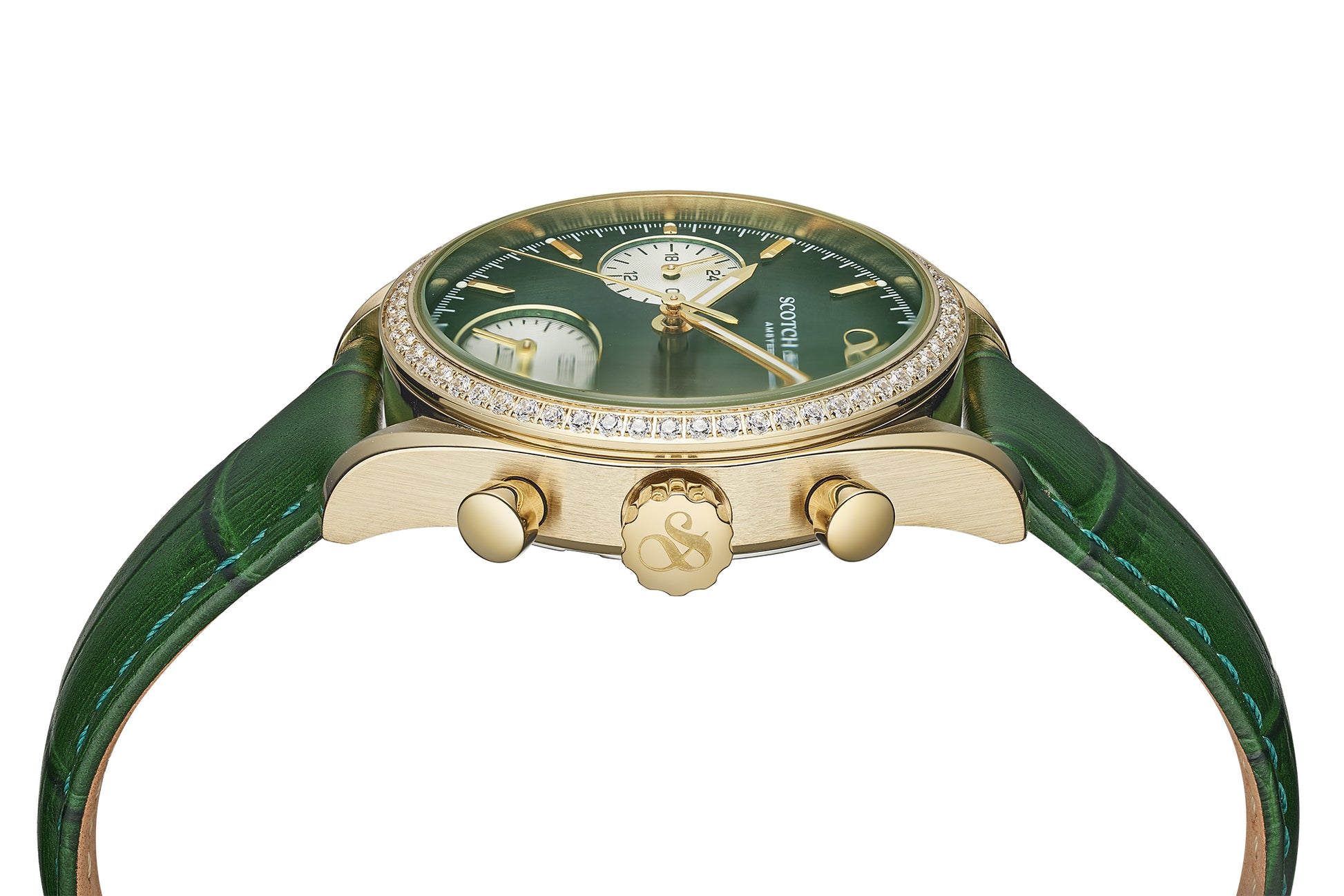 Zij aanzicht dames horloge Scotch & Soda