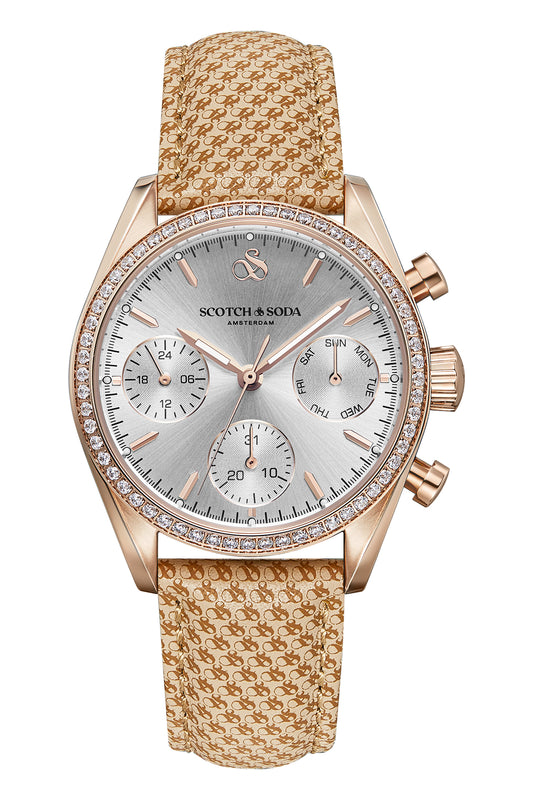 Voor aanzicht dames horloge Scotch & Soda