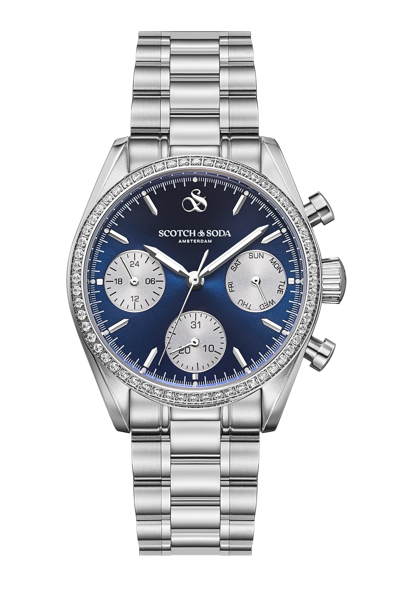 Voor aanzicht dames horloge Scotch & Soda