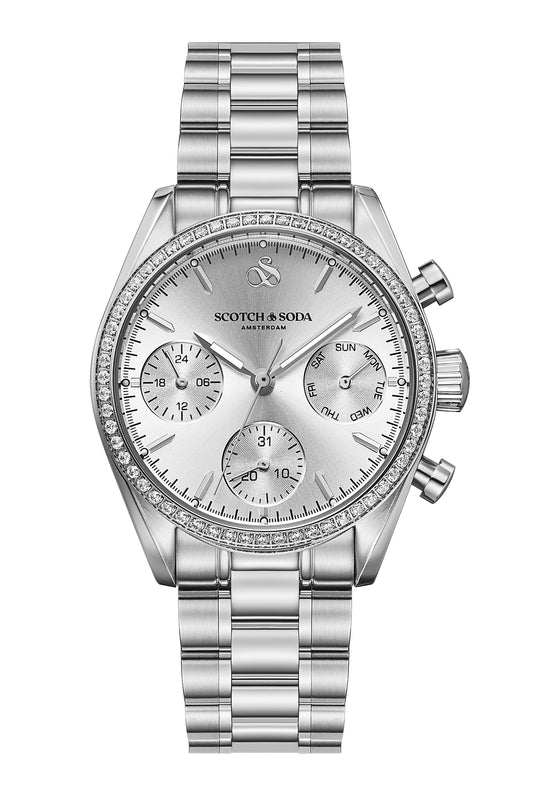 Voor aanzicht dames horloge Scotch & Soda