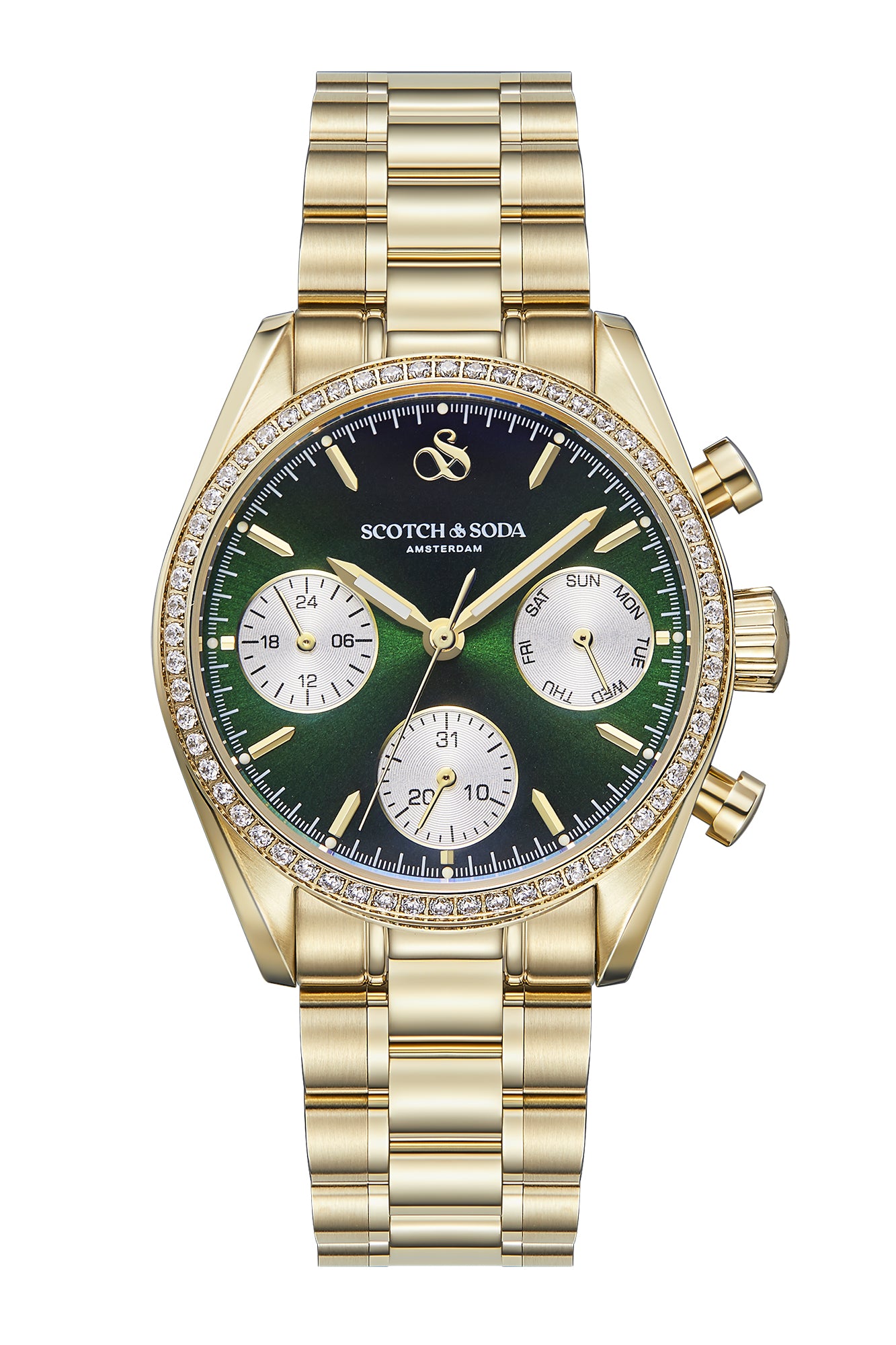 Voor aanzicht dames horloge Scotch & Soda