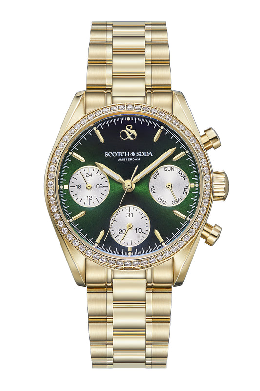 Voor aanzicht dames horloge Scotch & Soda