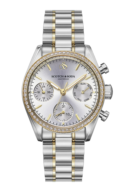 Voor aanzicht dames horloge Scotch & Soda