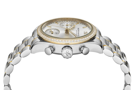 Zij aanzicht dames horloge Scotch & Soda