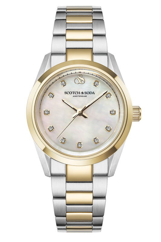 Voor aanzicht dames horloge Scotch & Soda