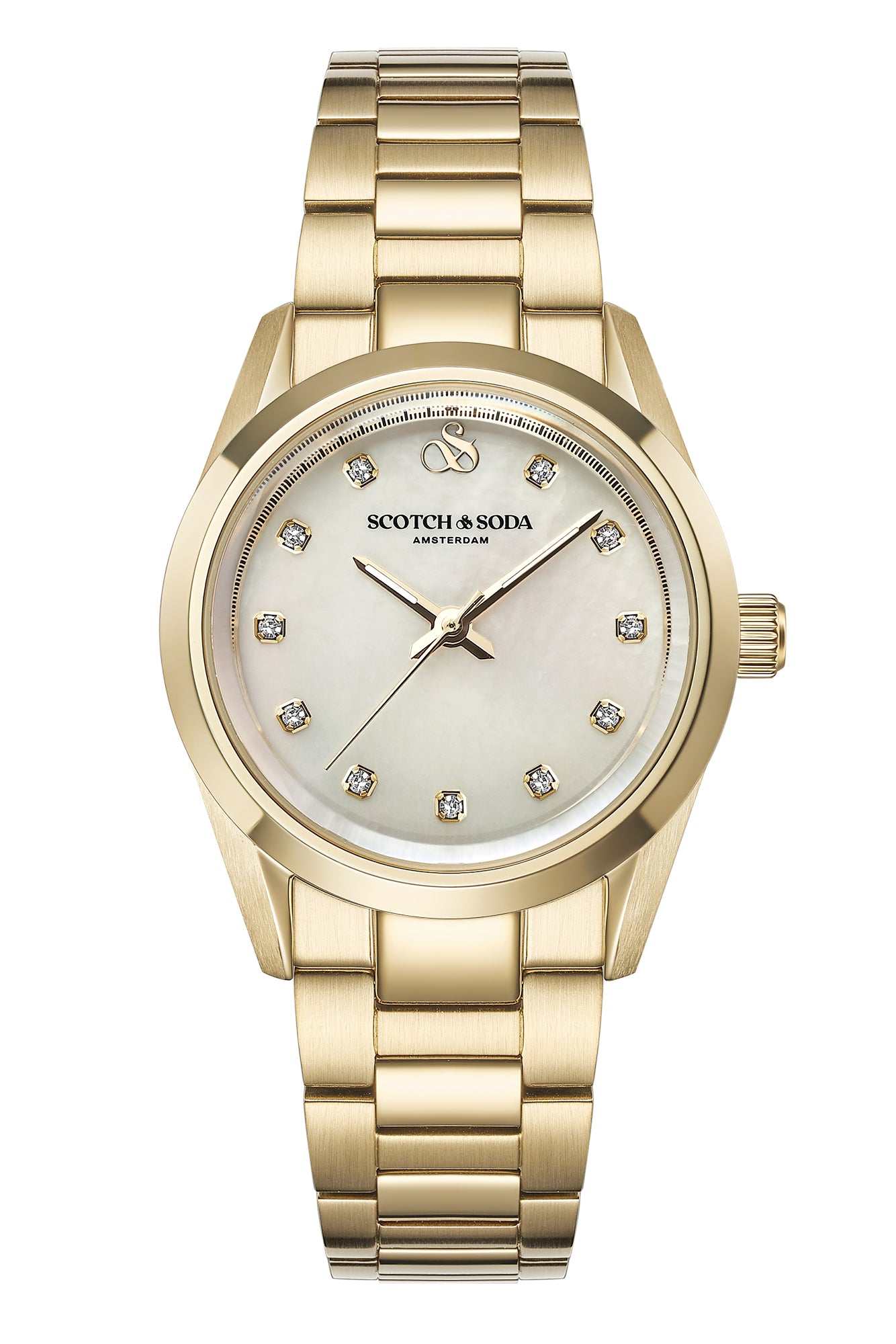 Voor aanzicht dames horloge Scotch & Soda