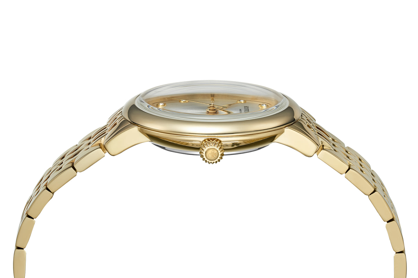 Zij aanzicht dames horloge Scotch & Soda