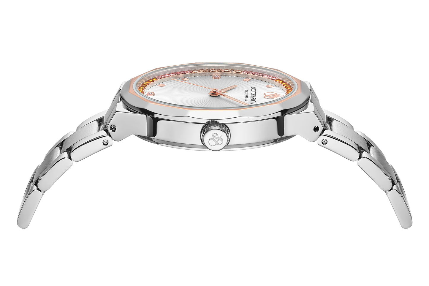 Zij aanzicht dames horloge Scotch & Soda