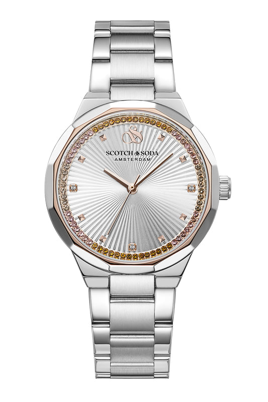 Voor aanzicht dames horloge Scotch & Soda