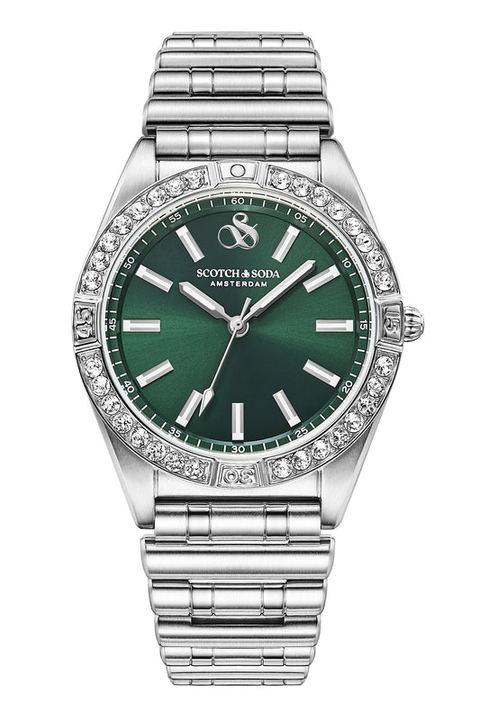 Voor aanzicht dames horloge Scotch & Soda