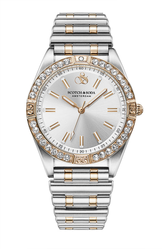 Voor aanzicht dames horloge Scotch & Soda