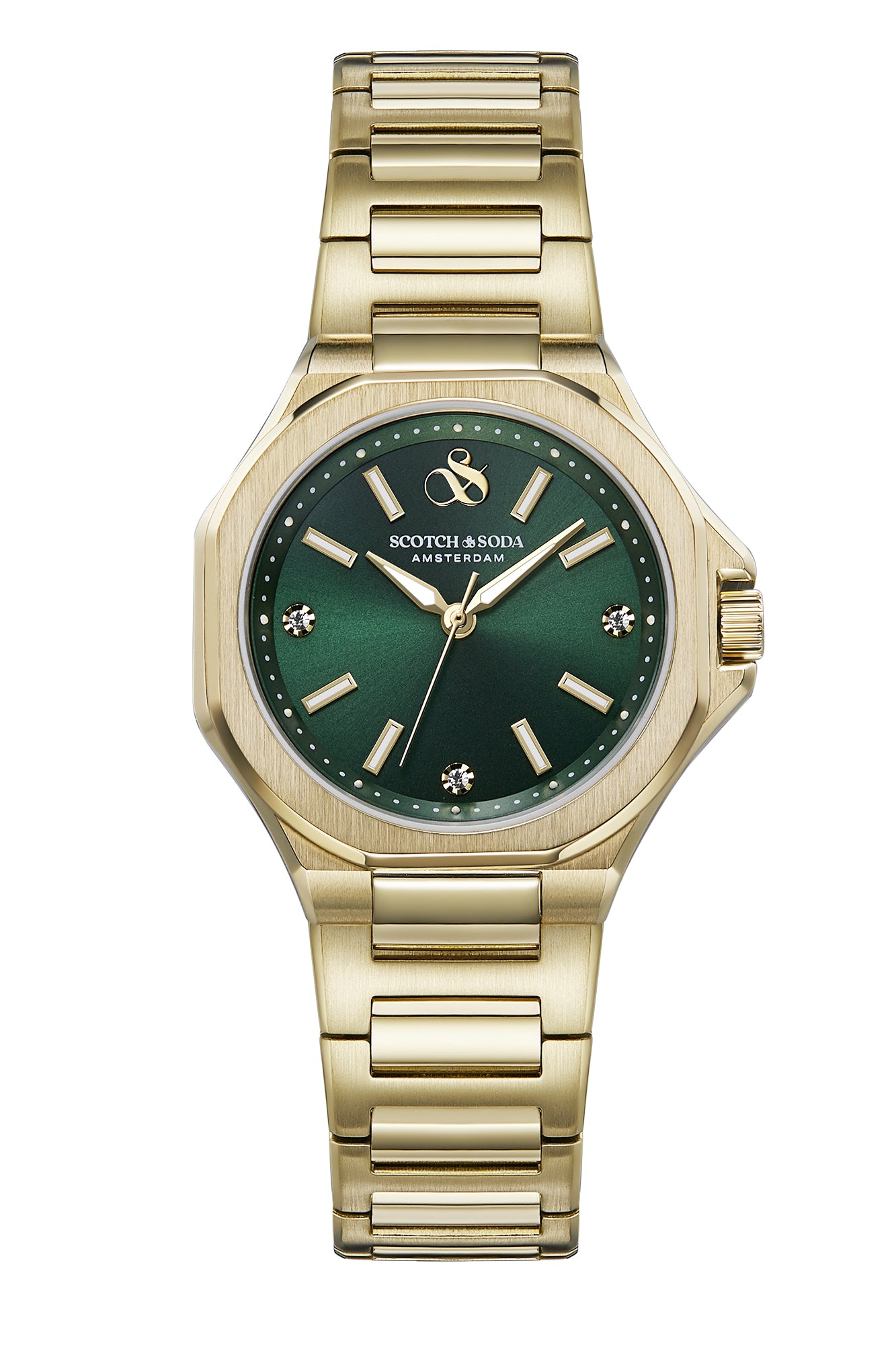 Voor aanzicht dames horloge Scotch & Soda