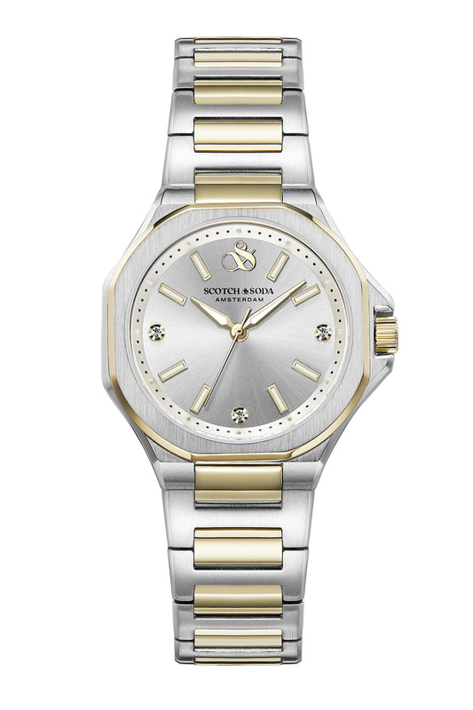 Voor aanzicht dames horloge Scotch & Soda